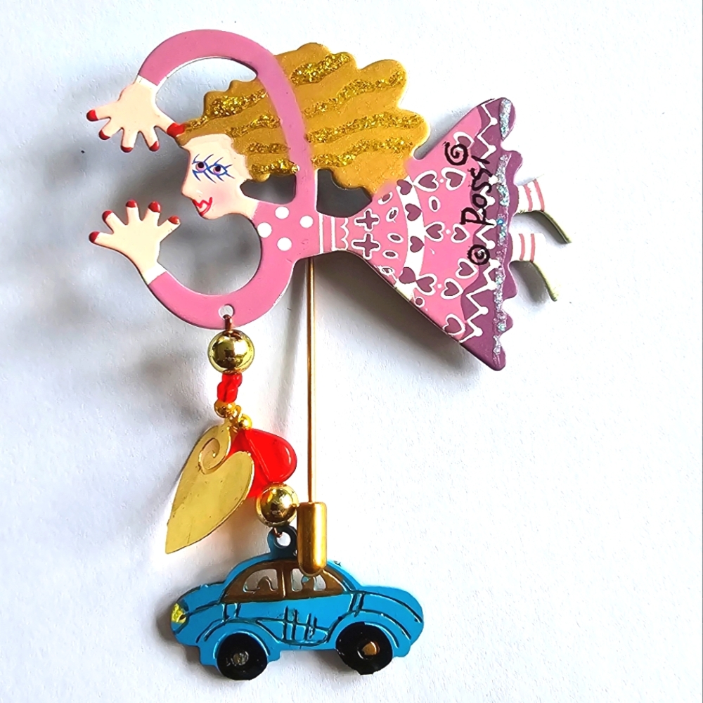 Fanciful Flights by Karen Rossi #1 Mom Pin Brooch Mother's Day